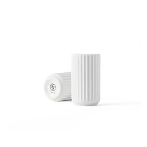 Lyngby Porceln Vase - Hvid - 8 cm