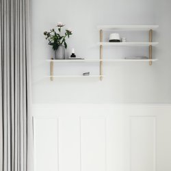Gejst NIVO B Hylde - Hvid/Eg