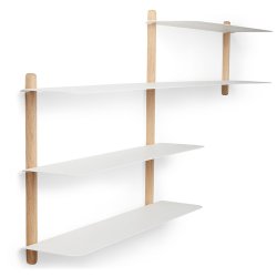 Gejst NIVO B Hylde - Hvid/Eg