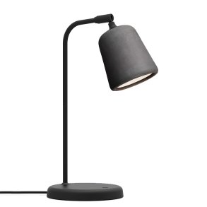 New Works Material Bordlampe - Mrkegr Beton