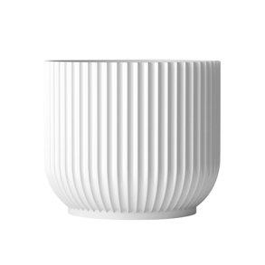 Lyngby Porceln Urtepotte - Hvid - Stor