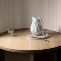 Lyngby Porceln - Tura Kandevase H27,5 - Hvid