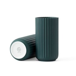 Lyngby Porceln Vase - Grn - 15 cm
