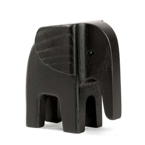 Novoform Elefant - Sort Ask - Stor