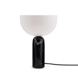 New Works Kizu Bordlampe - Lille - Sort Marmor