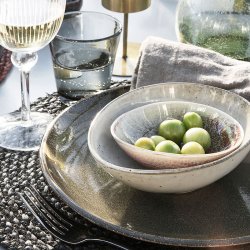 House Doctor Circle Dkkeserviet 4 stk. Grbl