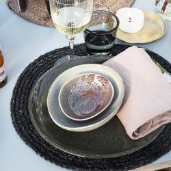 House Doctor Circle Dkkeserviet 4 stk. Grbl