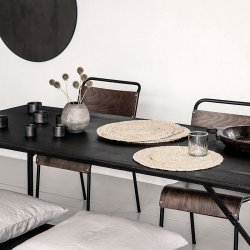 House Doctor Circle Dkkeserviet 4 stk. Natur