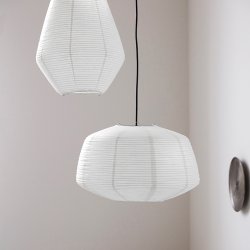 House Doctor Bidar Hvid Lampeskrm - Mellem