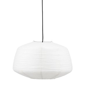 House Doctor Bidar Hvid Lampeskrm - Mellem