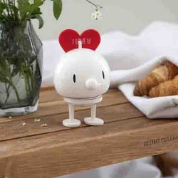Hoptimist Love Bumble - Hvid - Medium