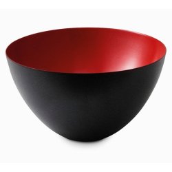Krenit Sk�l 25 cm. - R�d - 2-SORTERING