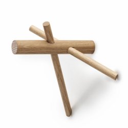 Normann Copenhagen Stick Knage i Eg - Natur