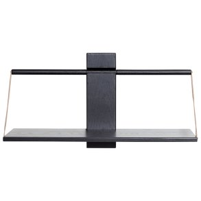 Andersen Furniture - Shelf Wood Wall - Sort Eg - Stor