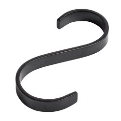 Nordal Flad S-krog 3 stk. Sort
