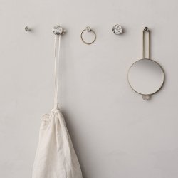 Ferm Living - Poise - Hnd Spejl - Messing