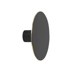 Ferm Living - Knage - Sort Messing m. Messing Kant - Stor