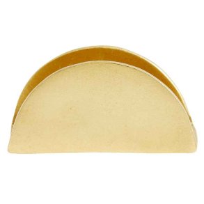 Nordal Vis Semi-Circle Knage - Guld Finish