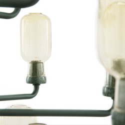 Normann Copenhagen Amp Lysekrone Gylden/Grn - Large