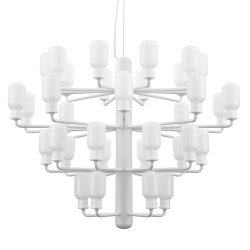 Normann Copenhagen Amp Lysekrone Hvid - Large