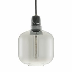 Normann Copenhagen Amp lampe Smoke/Sort - Small