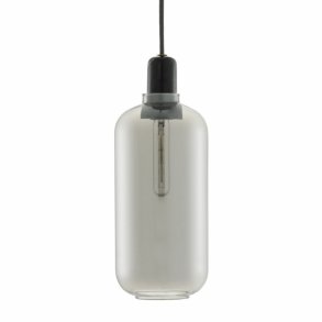 Normann Copenhagen Amp lampe Smoke/Sort - Large