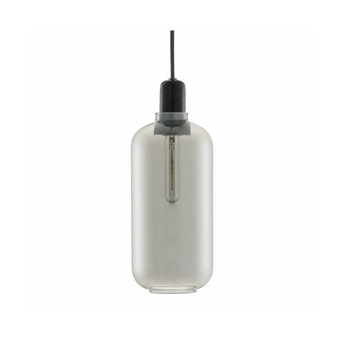 Normann Copenhagen Amp lampe Smoke/Sort - Large