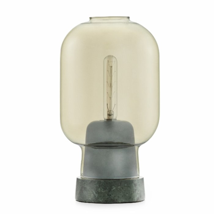 Normann Copenhagen Amp bordlampe - Guld/Green