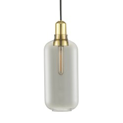 Normann Copenhagen Amp lampe Smoke/Brass - Large
