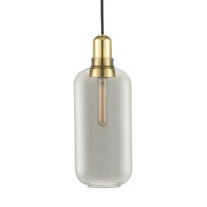 Normann Copenhagen Amp lampe Smoke/Brass - Large
