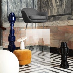 Normann Copenhagen Eddy bordlampe - Hvid