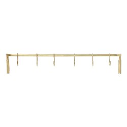 Ferm Living - Knagerkke - Inkl. 6 Kroge - Messing