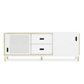 Normann Copenhagen Kabino Sknk m. Skuffer - Hvid