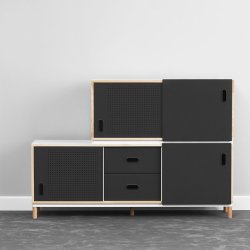 Normann Copenhagen Kabino Sknk m. Skuffer - Gr
