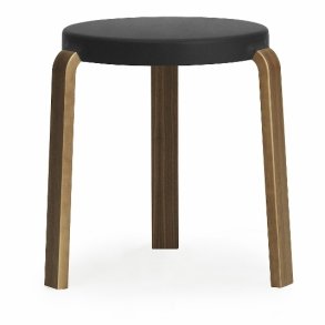 Normann Copenhagen Tap Taburet - Valnd/Sort