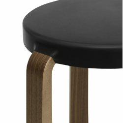 Normann Copenhagen Tap Taburet - Valnd/Sort