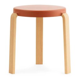 Normann Copenhagen Tap Taburet - Eg/Caramel