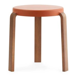 Normann Copenhagen Tap Taburet - Valnd/Caramel