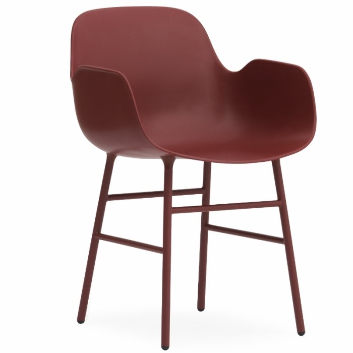 Normann Copenhagen Form Armchair Stol - Stl - Rd