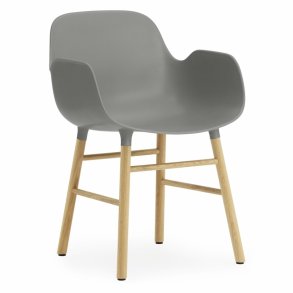 Normann Copenhagen Form Armchair Stol - Egetr - Gr