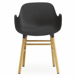 Normann Copenhagen Form Armchair Stol - Egetr - Sort