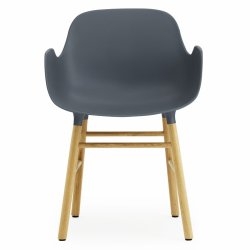 Normann Copenhagen Form Armchair Stol - Egetr - Bl