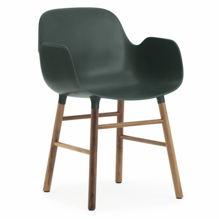 Normann Copenhagen Form Armchair Stol - Valnd - Grn