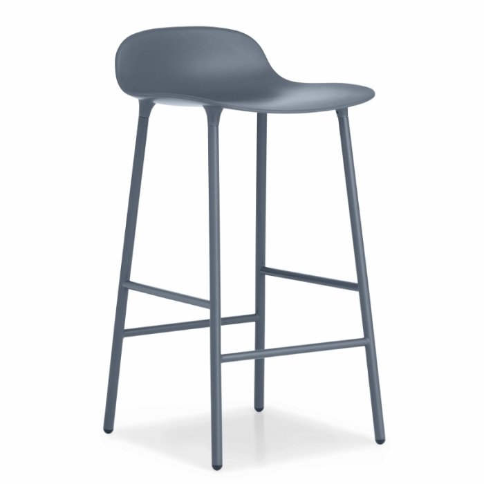 Normann Copenhagen Form Barstol 65 cm. - Stl - Bl