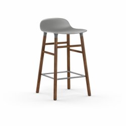 Normann Copenhagen Form Barstol 65 cm. - Valnd - Gr