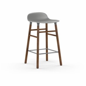 Normann Copenhagen Form Barstol 65 cm. - Valnd - Gr