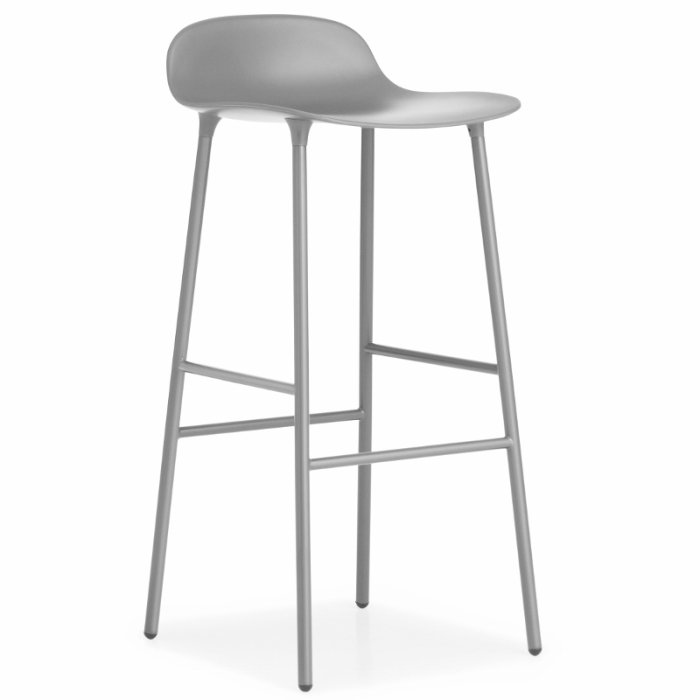 Normann Copenhagen Form Barstol 75 cm. - stl - Gr