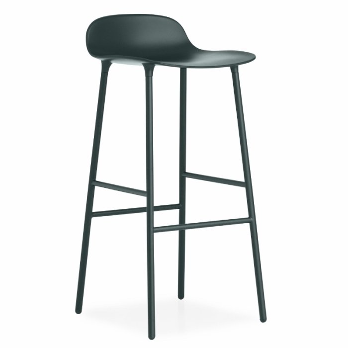 Normann Copenhagen Form Barstol 75 cm. - Stl - Grn