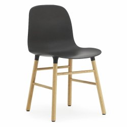 Normann Copenhagen Stol Form Chair - Egetr - Sort