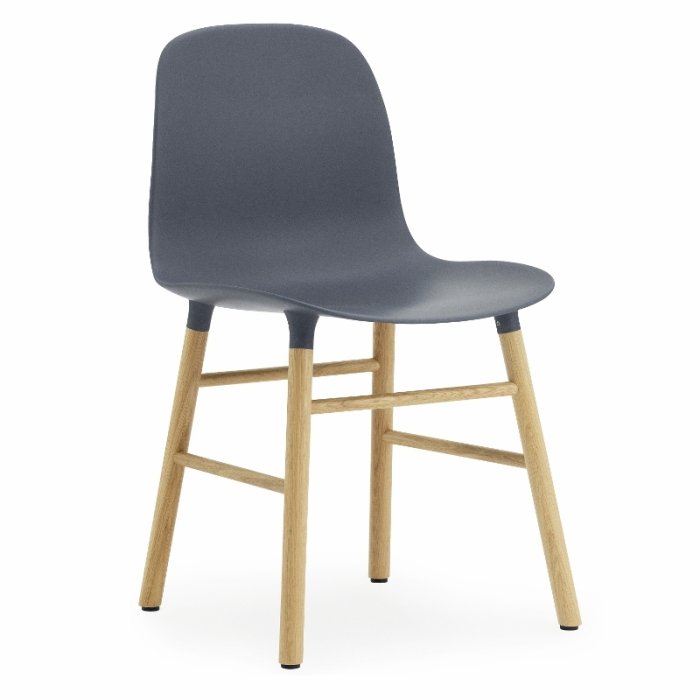 Normann Copenhagen Stol Form Chair - Egetr - Bl